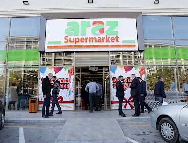 Xətai rayonunda yeni “Araz Supermarket” fəaliyyətə başladı