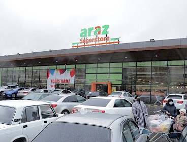 A new Araz Supermarket has opened in Hovsan settlement