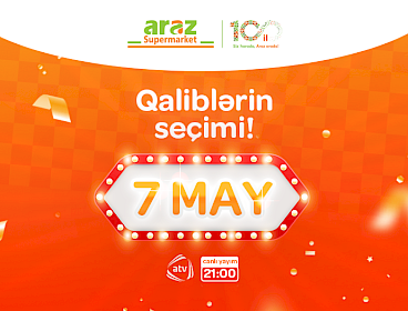 Selection of the winners of the "Möhtəşəm 100 gün" lottery