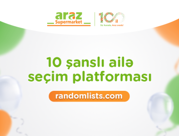 The "10 şanslı ailə" lottery continues