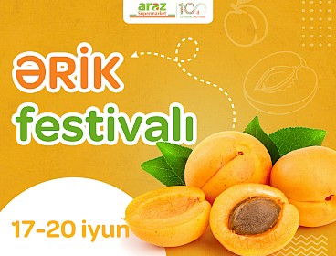 "Araz"da ərik festivalı (17-20 iyun)
