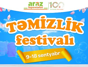 "Araz"da təmizlik festivalı ( 9-18 sentyabr 2021 )