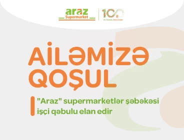 Open day in "Araz" Supermarkets! (September 29-October 1, 2021)