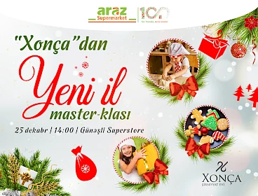 New Year master class for children from "Xonça"!