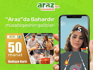Winners of "Araz"da bahardır contest announced (March 29, 2022)