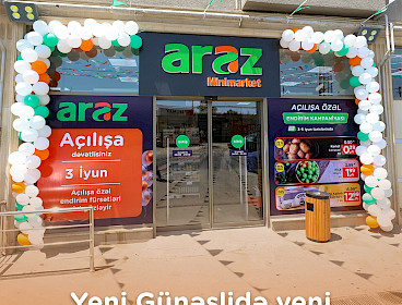 Новый минимаркет "Араз" в Сураханском районе! (03.06.2023)