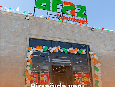 Новый Супермаркет "Араз" в Сабунчинском районе! (26.06.2023)