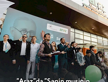 In "Araz" "Your music, your FRIEND!" a concert was held