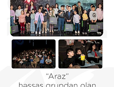 "Araz" made children from vulnerable groups happy