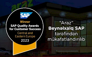 "Araz" supermarket chain was awarded by International SAP