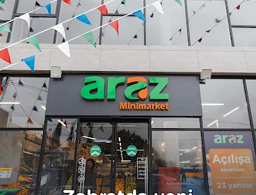 Our "Araz" Zabrat minimarket branch is now at your service!