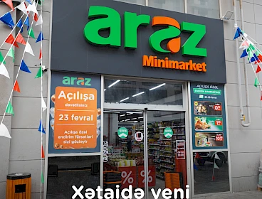 Xətaidə yeni "Araz" Minimarket
