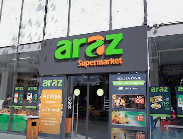 Yasamalda yeni "Araz" Supermarket