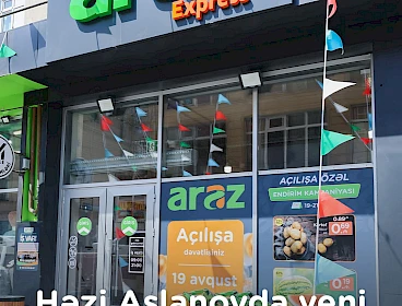 Həzi Aslanovda yeni “Araz” ekspress (19.08.2024)