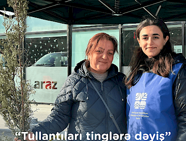 Sumqayıtda növbəti dəfə “Tullantıları tinglərə dəyiş” aksiyası keçirilib