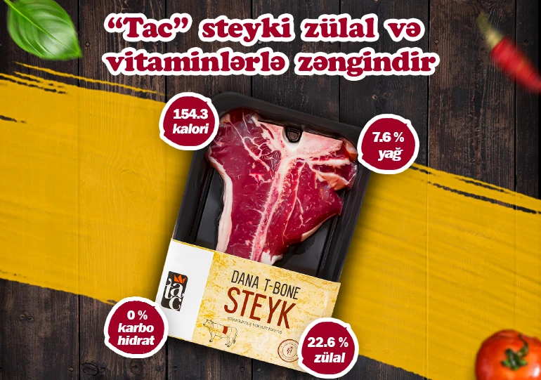 “Tac” steykləri "Araz"da