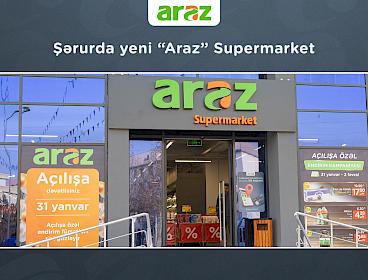 Şərurda yeni "Araz" Supermarket (31.01.2025)