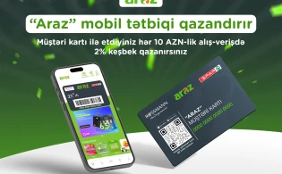 “Araz” mobil tətbiqi qazandırır