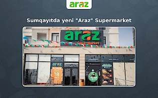 Sumqayıtda yeni "Araz" supermarket