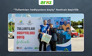 “Tullantıları hədiyyələrə dəyiş” festivalı keçirilib