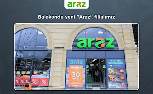 Balakəndə yeni "Araz" minimarket